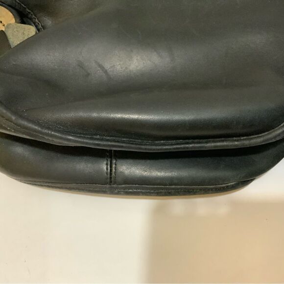 Vintage Vintage Coach Janice's Legacy Hobo Bag in Black Leather (Style 9950) - Picture 8 of 8